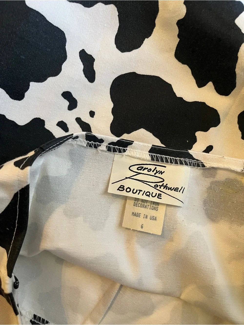 Stetson vintage cow